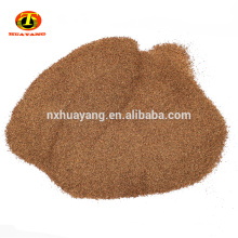 Bulk walnut powder in shell for abrasives